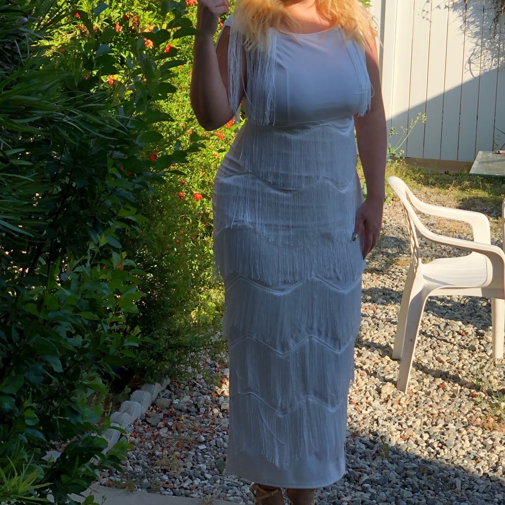 The beautiful dress